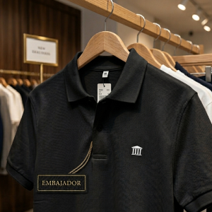 Chemise Embajador Negro Clasico