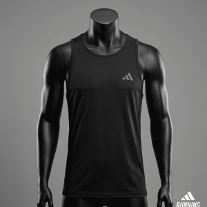 Franela sin Mangas Adidas Essential Negro